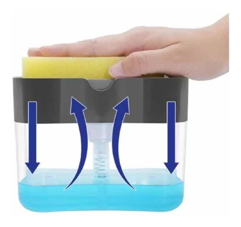 Dispensador De Jabón Líquido con Esponja