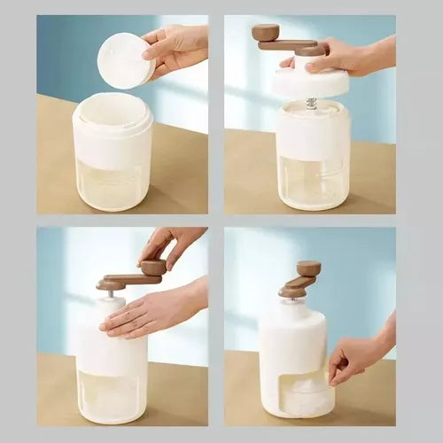 RALLADOR DE HIELO MANUAL GRANIZADOS