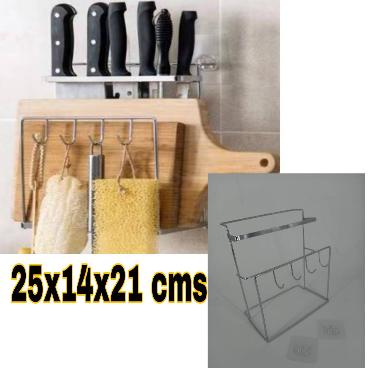 REPISA COLGANTE ACERO INOX