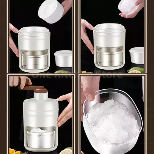 RALLADOR DE HIELO MANUAL GRANIZADOS